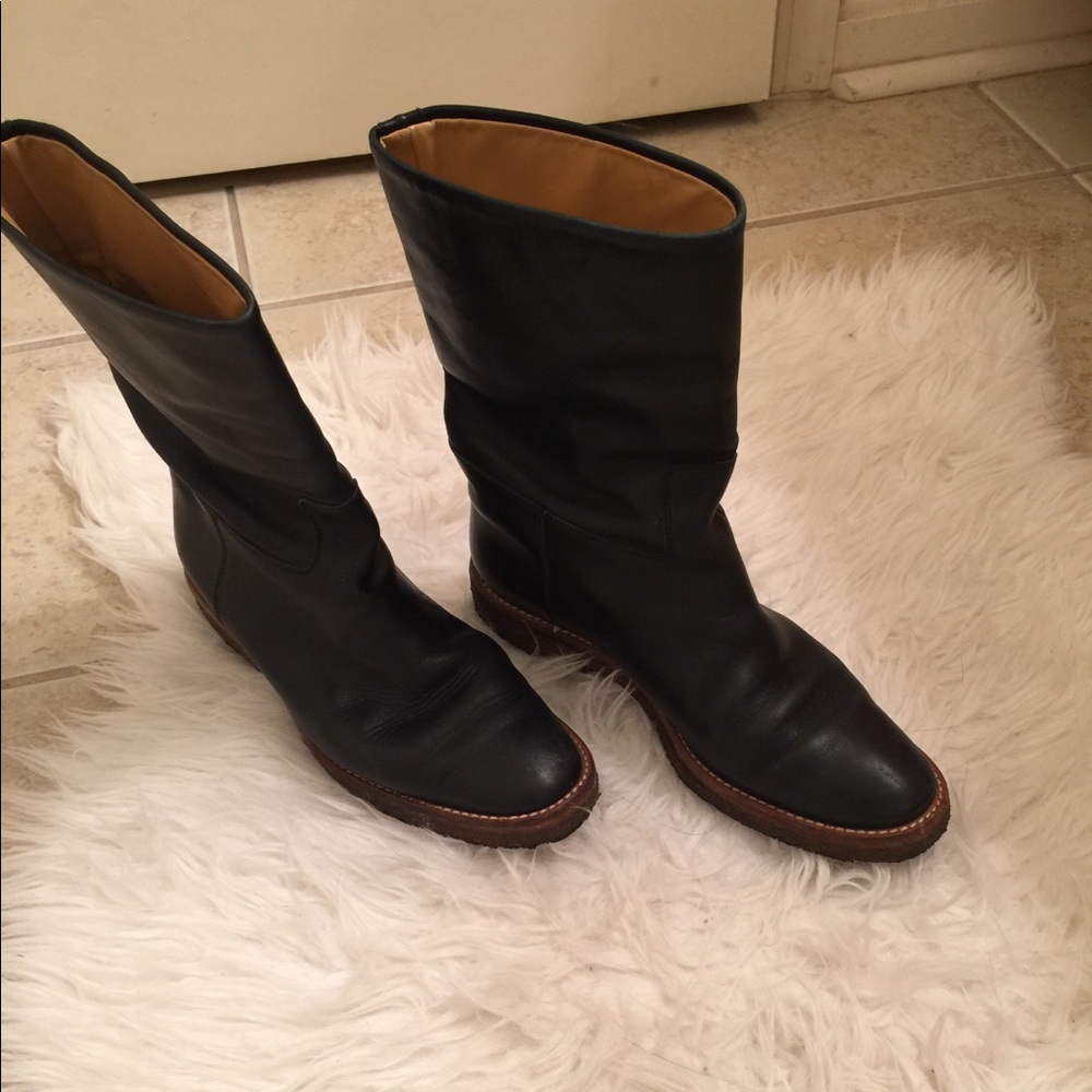 Celine all leather boots